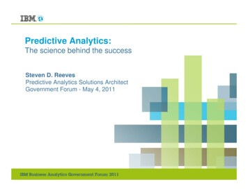 Predictive Analytics - Public.dhe.ibm 