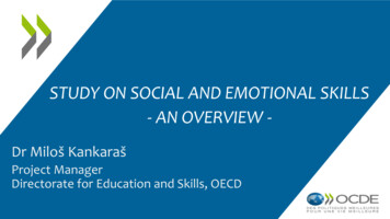 Study On Social And Emotional Skills - An Overview
