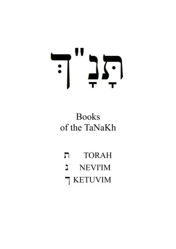 Books Of The TaNaKh - Mike From Church
