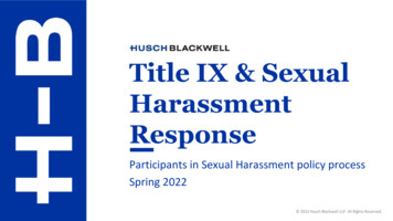 Title IX & Sexual Harassment Response - Galencollege.edu