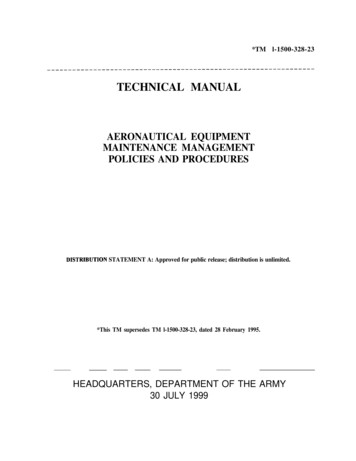 TECHNICAL MANUAL - Chinook Helicopter