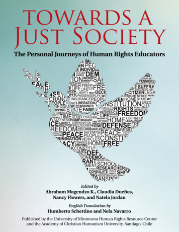 Education Just Society - University Of Minnesota