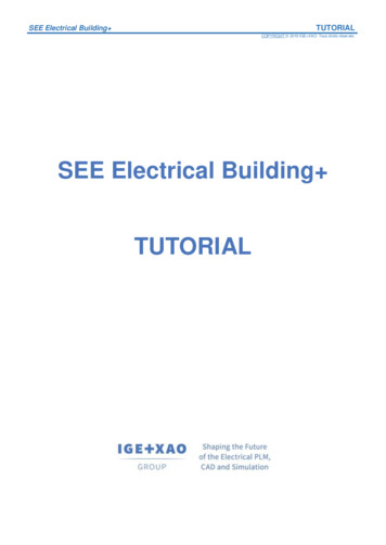 SEE Electrical Building TUTORIAL - IGE XAO
