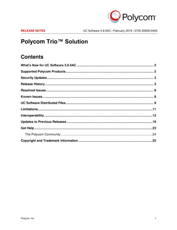 Polycom Trio Solution - Plantronics