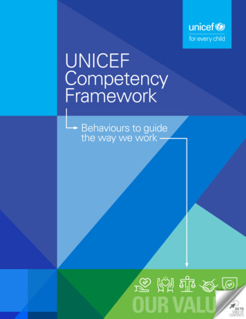 UNICEF Competency Framework