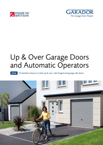 Up & Over Garage Doors And Automatic Operators