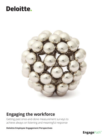Engaging The Workforce - Deloitte