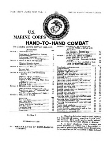 US Marine Corps Hand To Hand Combat - Cors.archive 