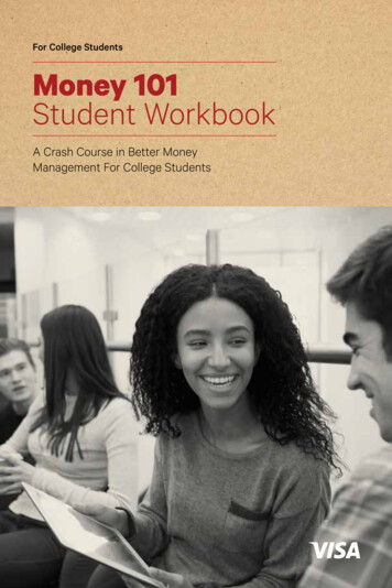 For College Students Money 101 Student Workbook