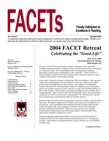 2004 FACET Retreat