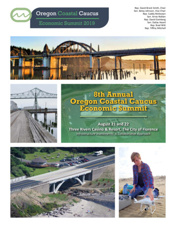 8th Annual Oregon Coastal Caucus Economic Summit - Oregon Sea Grant