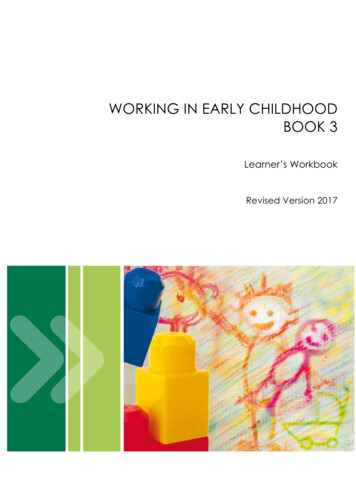 Working In Early Childhood Book 3