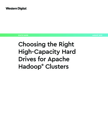 White Paper: Choosing The Right High-capacity Hard Drives For Apache .