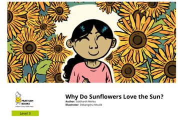 Why Do Sunflowers Love The Sun? - Free Kids Books