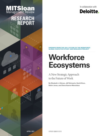 Findings From The 2021 Future Of The Workforce Global Executive Study .