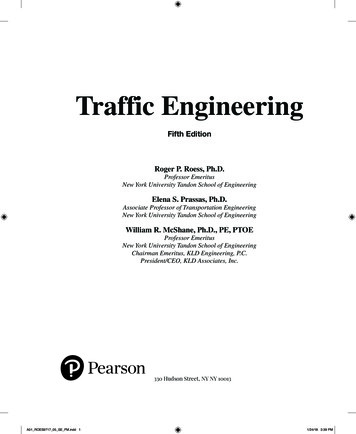 Traffic Engineering - Pearson