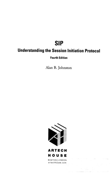 SIP : Understanding The Session Initiation Protocol