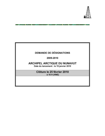 DEMANDE DE DÉSIGNATIONS 2009-2010 - Cdn.cocodoc 