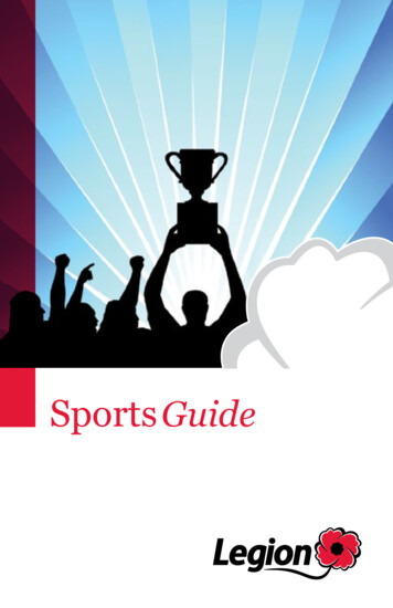 Sports Guide - Legion-11 