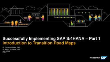 Successfully Implementing SAP S/4HANA Part 1 Introduction To Transition .