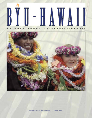 Brigham Yo Ung University-hawaii