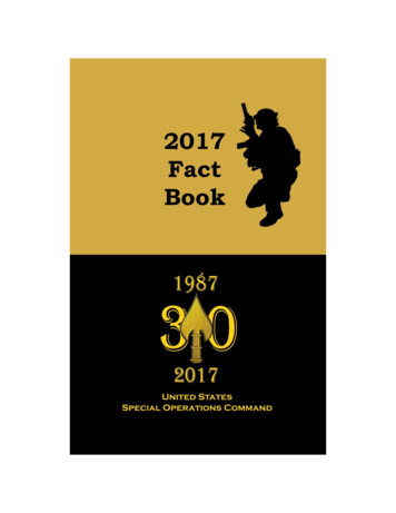 2017 Fact Book3 2013 Fact Book - SOCOM