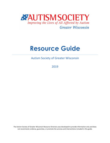 Autism Society Of Greater Wisconsin 2019