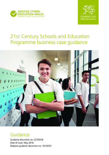 21st Century Schools And Education Programme Business Case Guidance