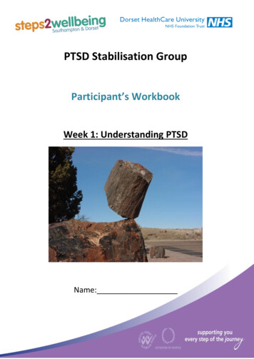 PTSD Stabilisation Group - Steps 2 Wellbeing