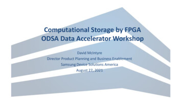 Computational Storage By FPGA ODSA Data Accelerator Workshop