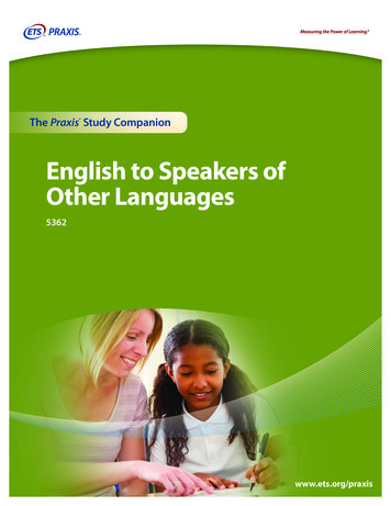 English To Speakers Of Other Languages Study Companion