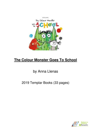 The Colour Monster Goes To School - Hemcps.co.uk