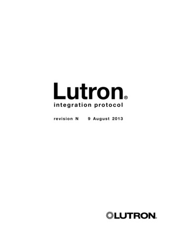 Lutron Integration Protocol