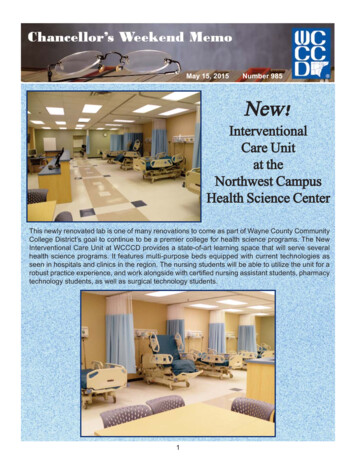 Interventional Care Unit At The Northwest Campus Health Science Center