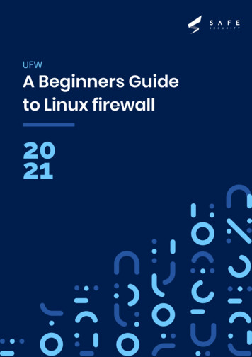 A Beginners Guide To Linux Firewall - Safe Security