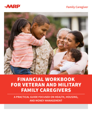 Financial Workbook For Veteran And Military Family Caregivers P D F