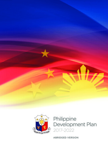 Philippine Development Plan