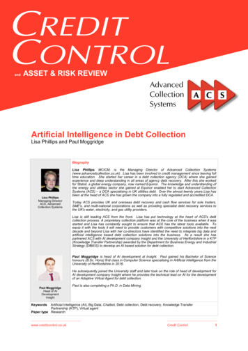Artificial Intelligence In Debt Collection