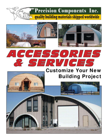 AACCESSORIES CCESSORIES && SERVICES SERVICES - Armor Steel Buildings