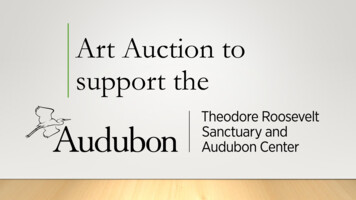 Art Auction To Support The - Audubon New York