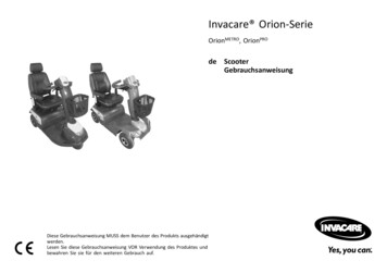 Invacare Orion-Serie - Rahm24.de