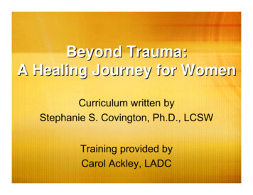 Beyond Trauma: A Healing Journey For Women - Delaware