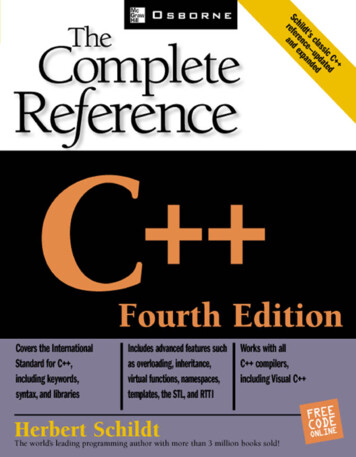 C : The Complete Reference, 4th Edition - Yola