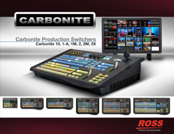 Carbonite Production Switchers