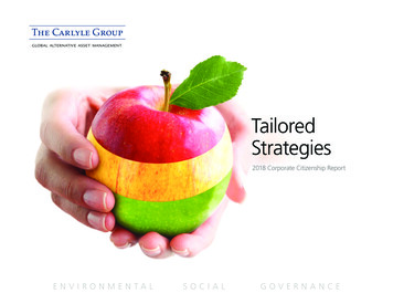 Tailored Strategies - Carlyle
