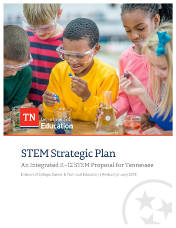 STEM STRATEGIC PLAN - FINAL - Tennessee