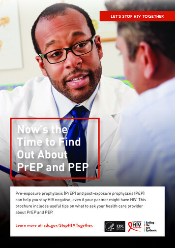 Now's The Time To Find Out About PrEP And PEP