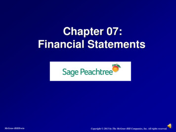 Chapter 07: Financial Statements - MCCC
