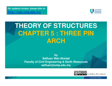Theory Of Structures Chapter 5 : Three Pin Arch