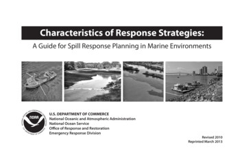 Characteristics Of Response Strategies